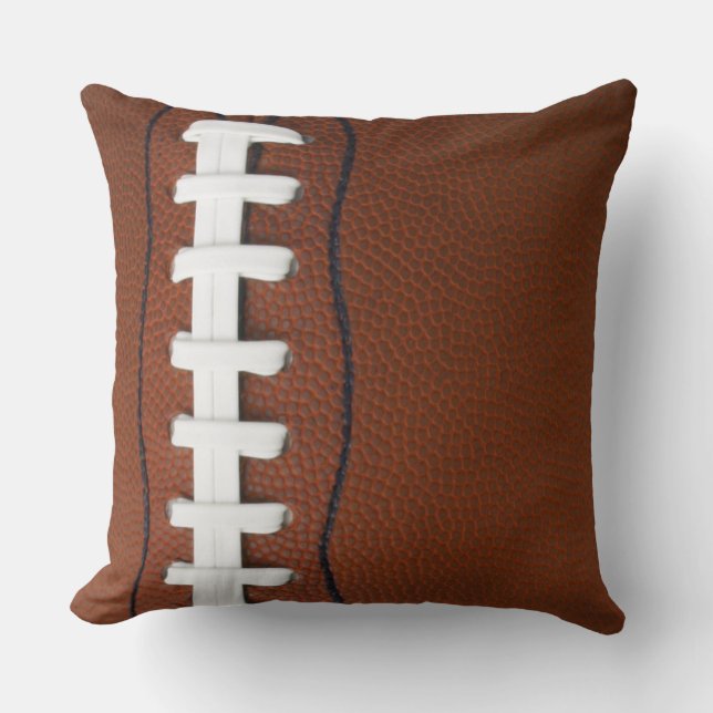 Football Throw Pillow (Front)