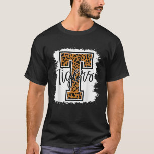 Football Tigers School Sports Fan Team Spirit T-Shirt