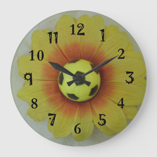 Football Time Large Clock (Front)