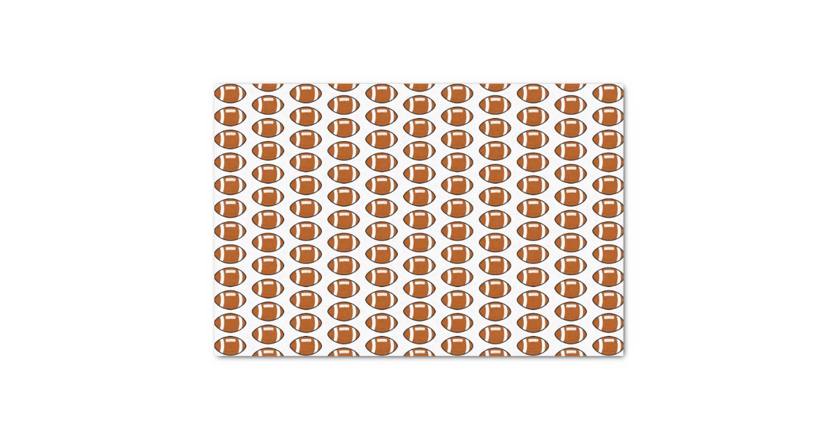 Football Tissue Paper Zazzle