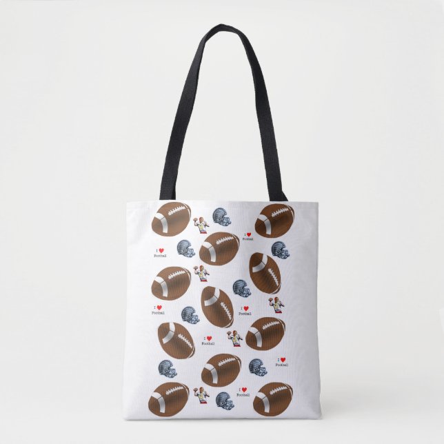 Football tote bag (Front)