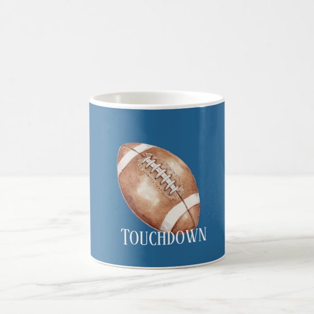 Football Touchdown Coffee Mug (Center)