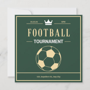 football tournament invitation