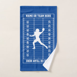 Football Towel Your Team and Background Color