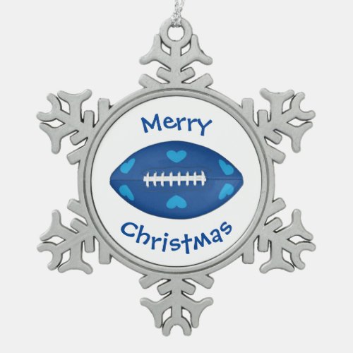 football tree decoration for Christmas