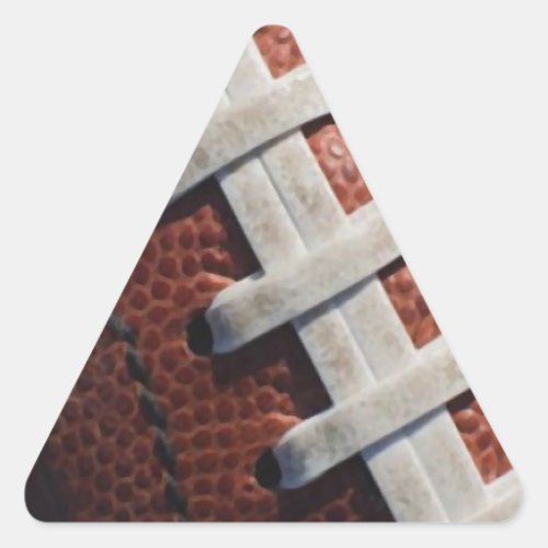 Football Triangle Sticker