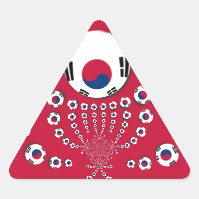 Football. Triangle Sticker (Front)