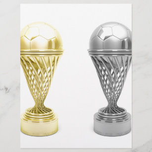 Football trophy cups