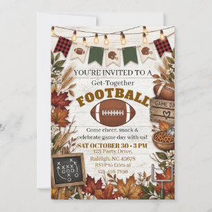 Football Watch Party Invitation