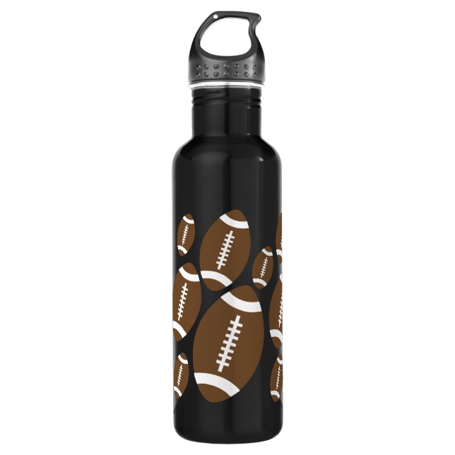 - Football Water Bottle (Front)