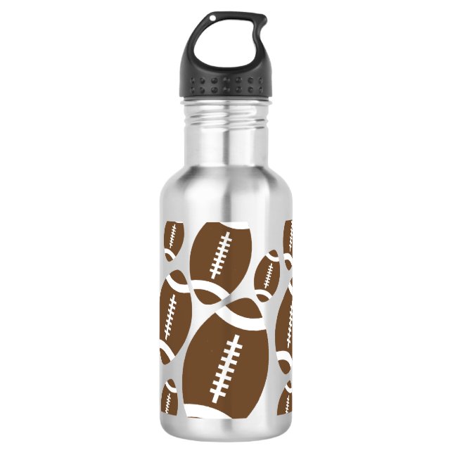 - Football Water Bottle (Front)