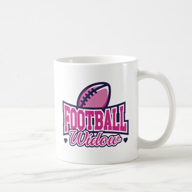 Football Widow Coffee Mug (Right)