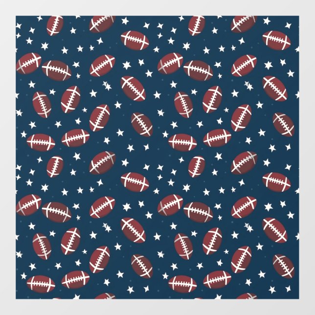 Football Window Cling (Sheet)
