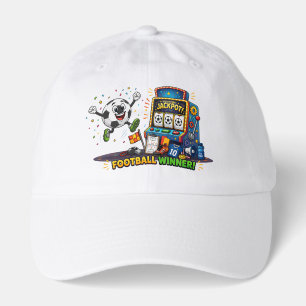 Football Winner Jackpot Slot Machine Soccer Ball Hat