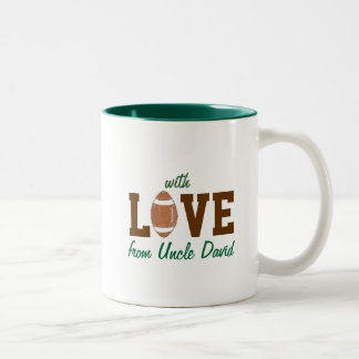 Football "with love" gift mug