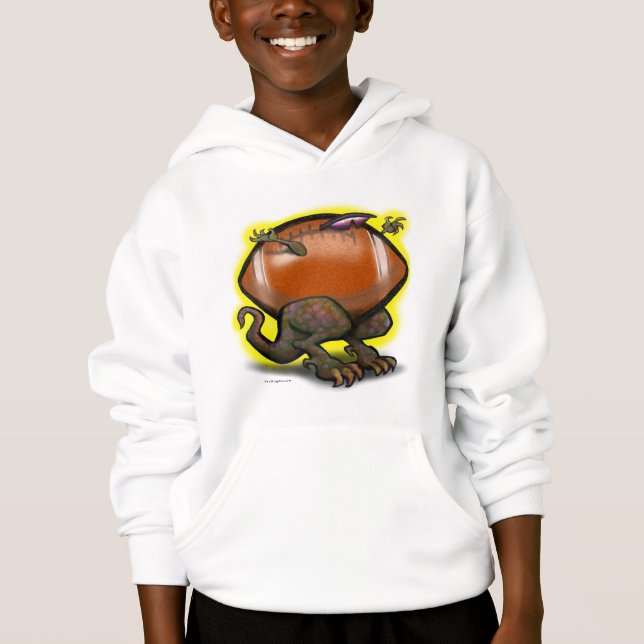 FootballaSaurus Rex Hoodie (Front)
