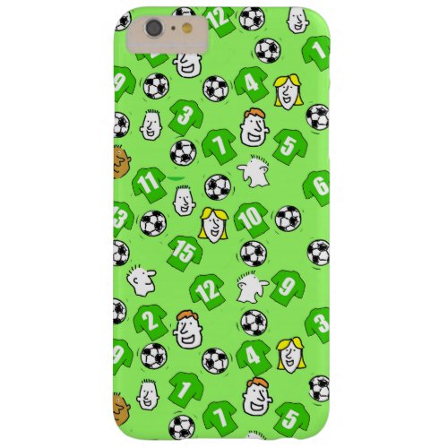 Footballs Green Shirts  Fans Barely There iPhone 6 Plus Case