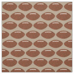Footballs in a Row, Pattern Sports Fabric