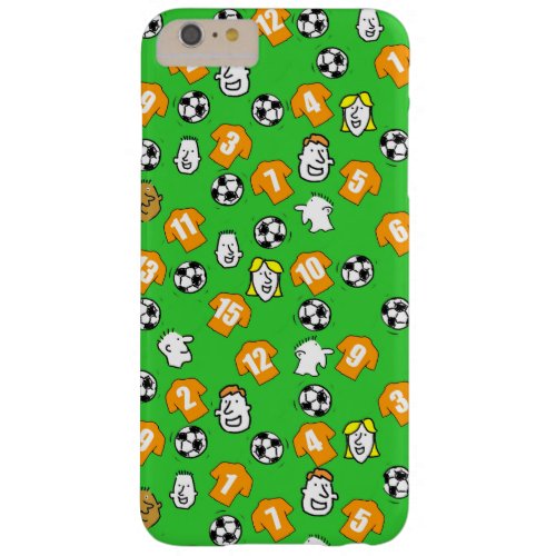 Footballs Orange Shirts  Fans Barely There iPhone 6 Plus Case