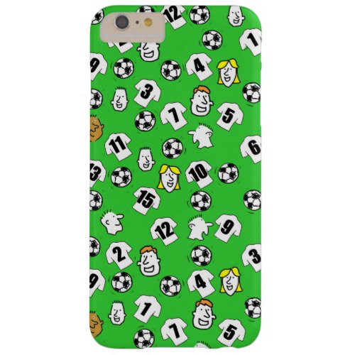 Footballs White Shirts  Fans Barely There iPhone 6 Plus Case