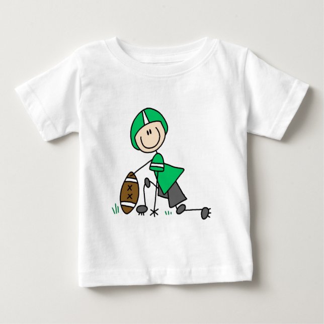 footballstickthree baby T-Shirt (Front)