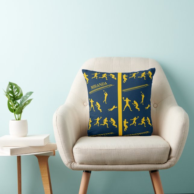 Footbook Throw Pillow (Chair)
