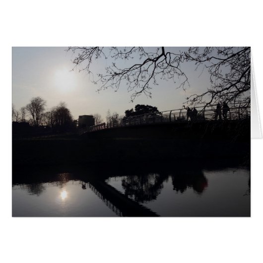 Footbridge Over a River (Front Horizontal)