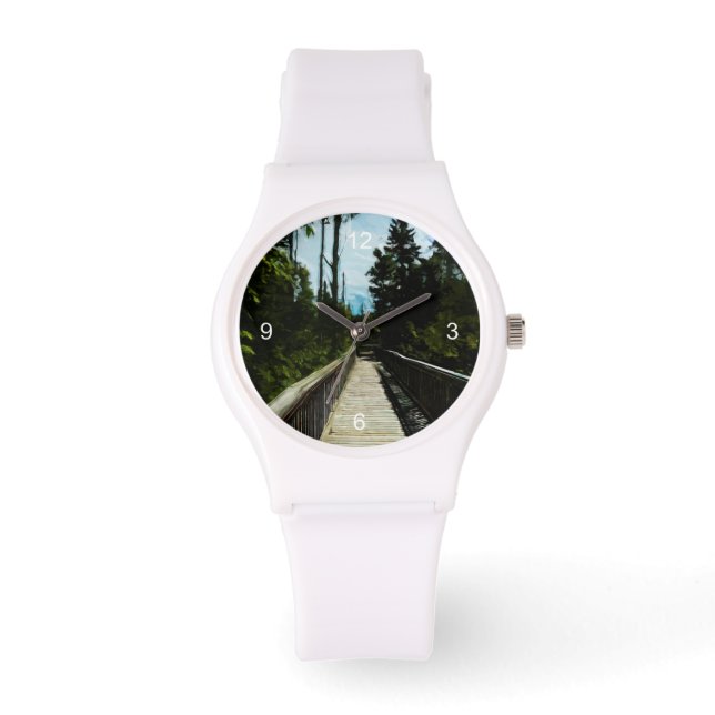 Footbridge Over Canadian Canyon Watch (Front)