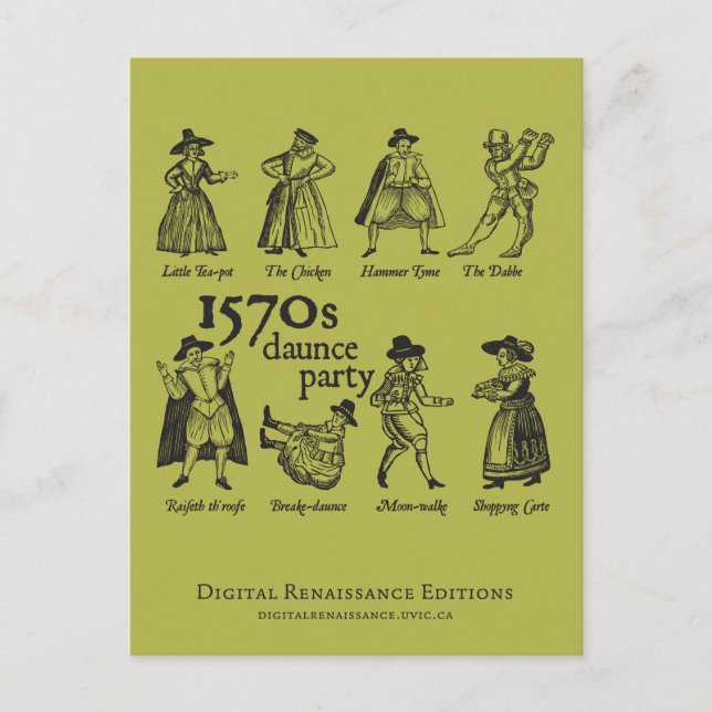 Foote-loose, 1603-1625 postcard (Front)