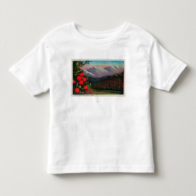 Foothill Orange Grove in the WinterState Toddler T-shirt (Front)