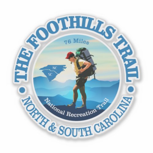 Foothills Trail C Sticker