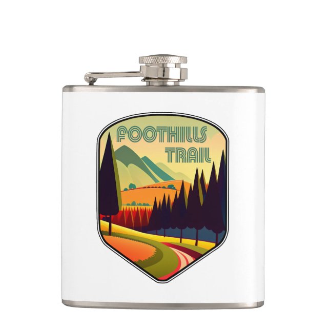 Foothills Trail Colors Flask (Front)