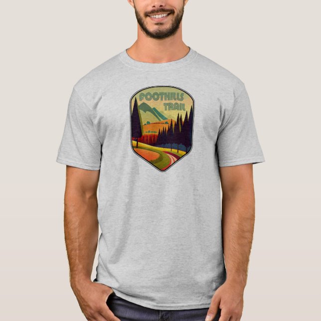 Foothills Trail Colors T-Shirt (Front)