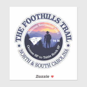 Foothills Trail (rd2) Sticker