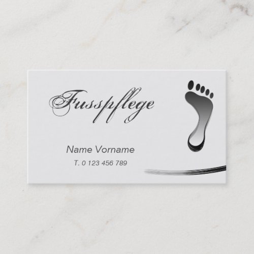 footing business card