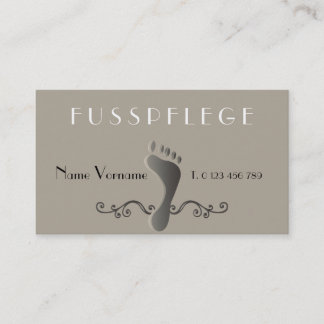 footing business card
