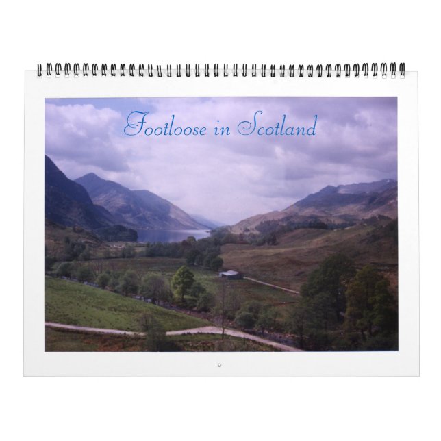 Footloose in Scotland - USA Events & Holidays Calendar (Cover)