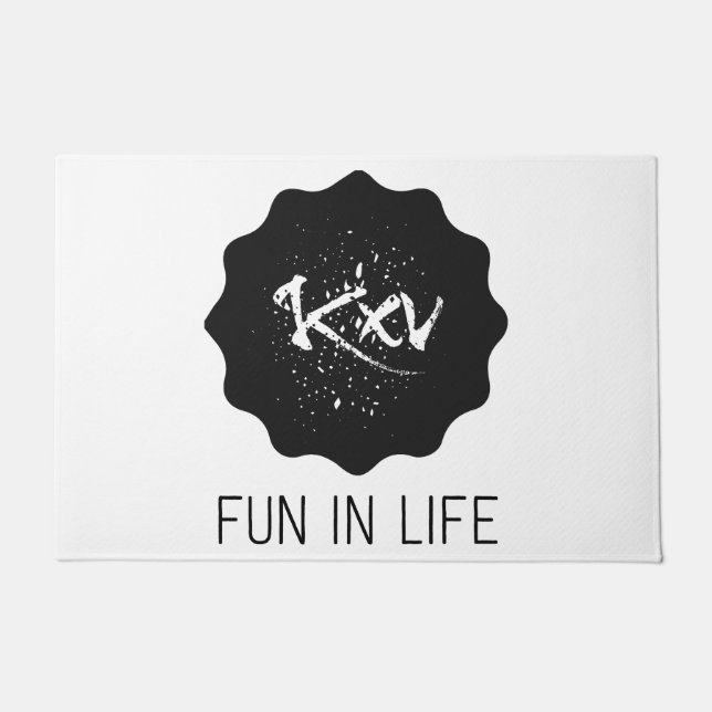 Footmat Fun in Life Doormat (Front)