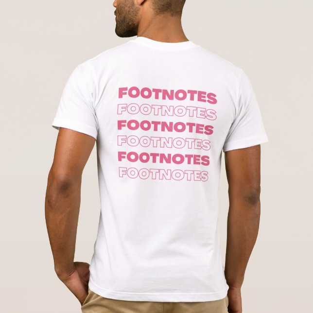 Footnotes Staff Shirt (Back)