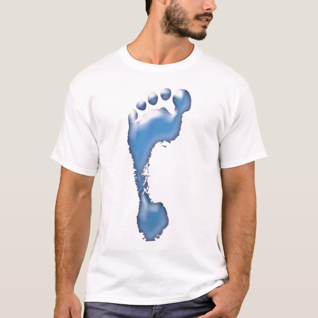 Footprint in Glass T-Shirt (Front)