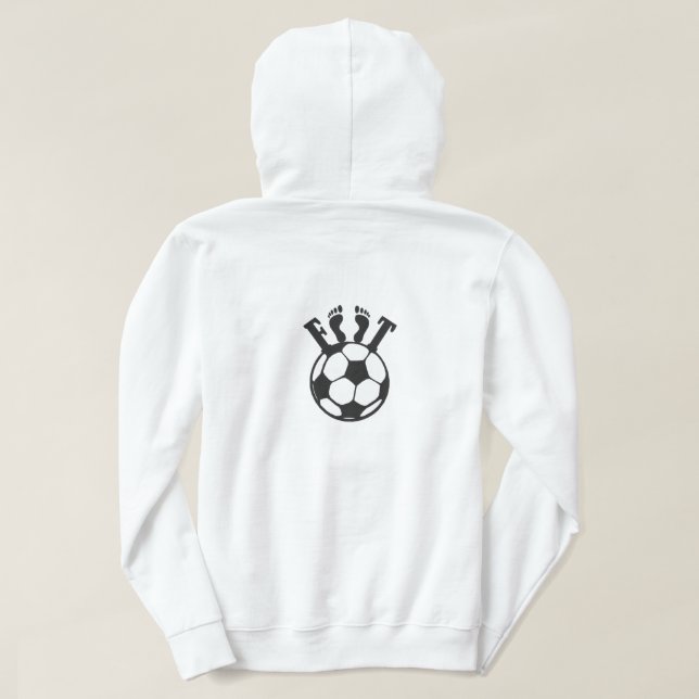 Footprint of Victory Hoodie (Design Back)