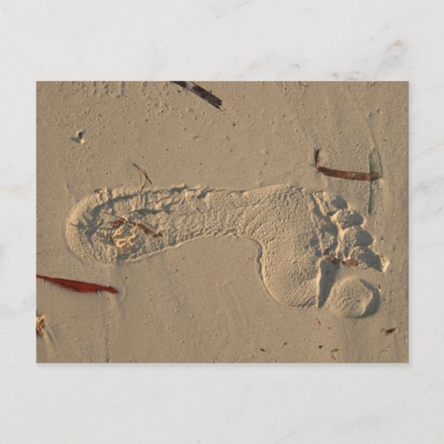 Footprint Postcard (Front)