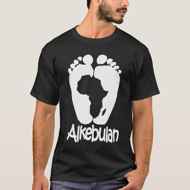 Footprint  White T-Shirt (Front)