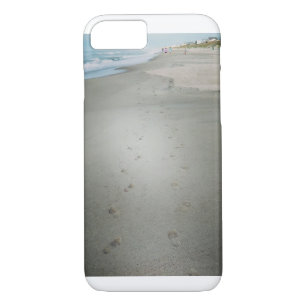 Footprints Along the Water's Edge Phone Case