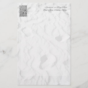 Footprints and Memories Stationery