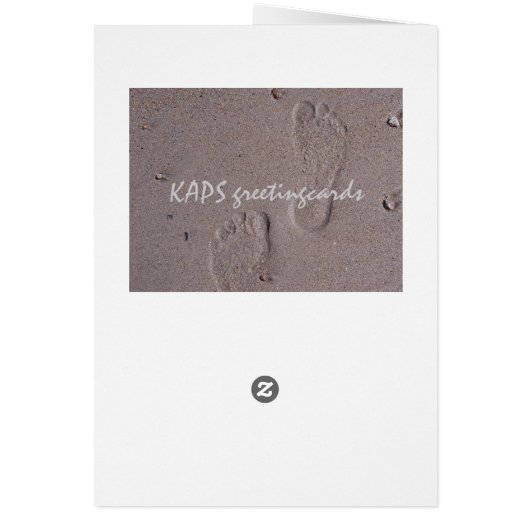 Footprints Any Occasion (Back)