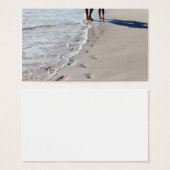 Footprints at beach (Front & Back)