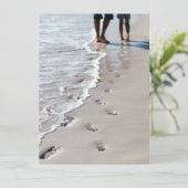 Footprints at beach (Standing Front)