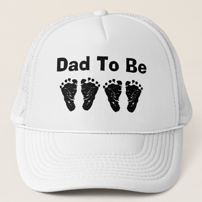 Footprints - Customize Trucker Hat (Front)