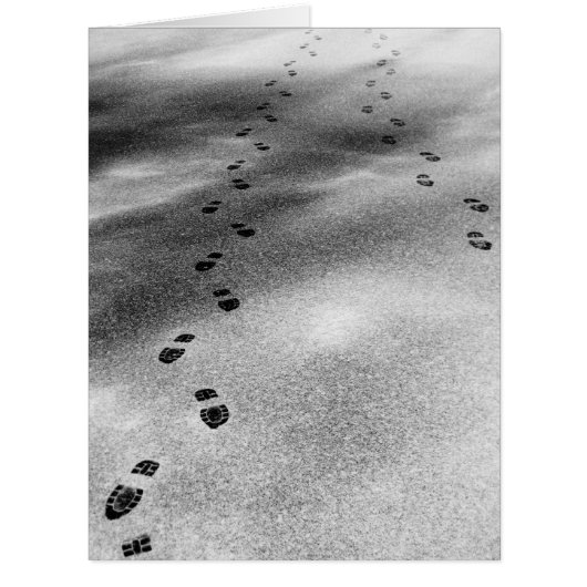 Footprints in Snow (Front)